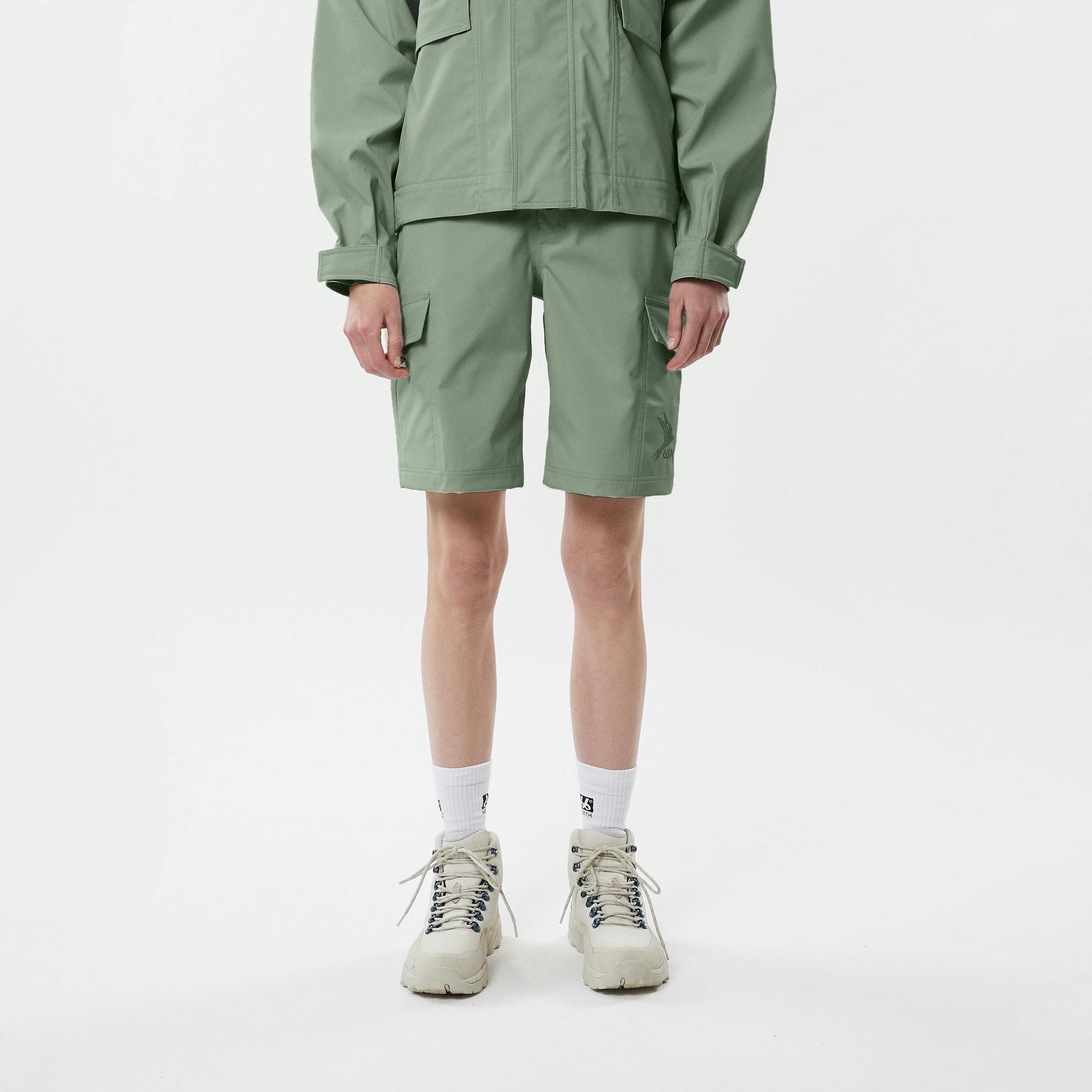 Women - Kria Shell W Cargo Shorts - Rainforest Green – 66°North